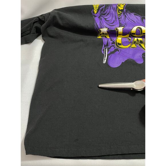 Grim Reaper A Lost Cause Black/Purple Long Sleeve Crew size 2XL - Picture 7 of 9